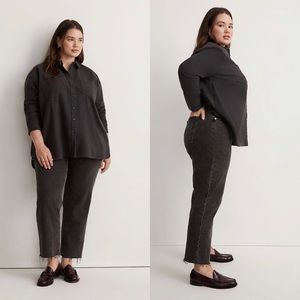 Madewell The Curvy Perfect Vintage Straight Jean in Lunar Wash Size 31
